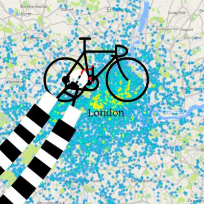 伦敦哪里的自行车失窃最多?