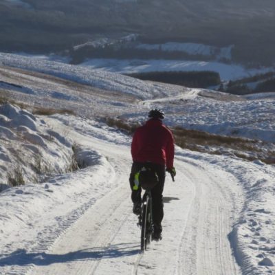 在苏格兰的自行车包：一个低地，冬季冒险